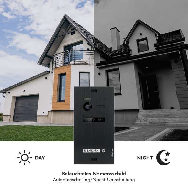 BALTER EVO Türstation Unterputz 2-Draht BUS 150° Weitwinkelkamera Schwarz 1 Familienhaus BALTER EVO Türstation Unterputz 2-Draht BUS 150° Weitwinkelkamera Schwarz 1 Familienhaus von Balter