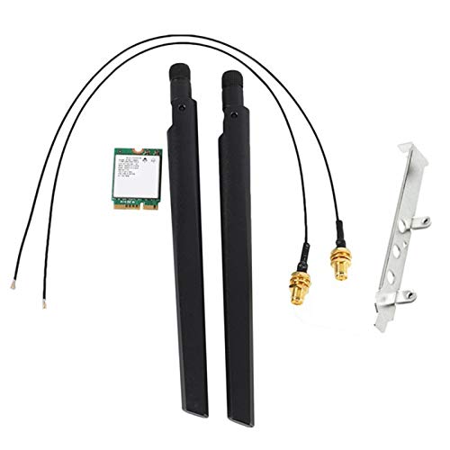 Bamberg 1730 Mbit/S für Dual Band Drahtlos AC 9560 Desktop Kit Bluetooth 5.0 802.11Ac M.2 CNVI 9560NGW WiFi Karte mit Antenne Bamberg 1730 Mbit/S für Dual Band Drahtlos AC 9560 Desktop Kit Bluetooth 5.0 802.11Ac M.2 CNVI 9560NGW WiFi Karte mit Antenne von Bamberg