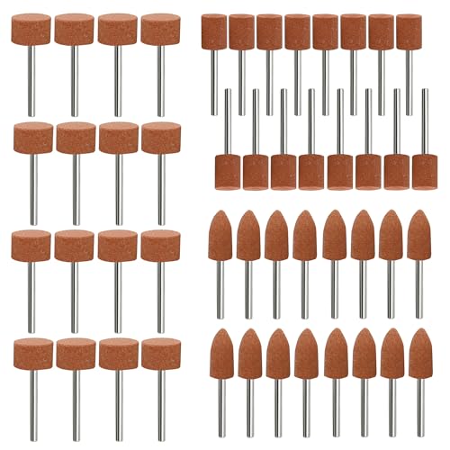48 Stück Dremel Schleifaufsätze Korund Schleifspitze Set, schleifaufsatz für bohrmaschine, Stein Polierkopf, Schleifaufsätze für Bohrmaschine & Akkuschrauber, Holzbearbeitung, Schleifmaus 48 Stück Dremel Schleifaufsätze Korund Schleifspitze Set, schleifaufsatz für bohrmaschine, Stein Polierkopf, Schleifaufsätze für Bohrmaschine & Akkuschrauber, Holzbearbeitung, Schleifmaus von Bamyli