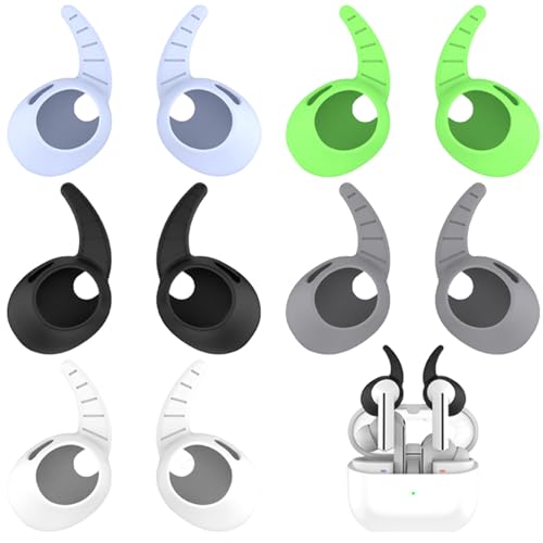 Bamyli 5 Paare Ohrbügel Abdeckungen Kompatibel mit Samsung Galaxy Buds 3, Silikon Anti-Rutsch Ohrhörer-Abdeckungen, Weiche Staubschutz Ohrbügel für Galaxy Buds3 Bluetooth Kopfhörer Bamyli 5 Paare Ohrbügel Abdeckungen Kompatibel mit Samsung Galaxy Buds 3, Silikon Anti-Rutsch Ohrhörer-Abdeckungen, Weiche Staubschutz Ohrbügel für Galaxy Buds3 Bluetooth Kopfhörer von Bamyli