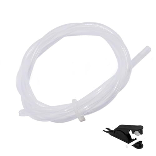 PTFE Schlauch 3m mit Cutter, 2.5mmx4mm PTFE Teflonschlauch Tube für 3D-Drucker Extruder für Bambulab P1P/ P1S/X1/ X1C/ X1E/ A1/A1mini 3D-Drucker, für 1,75 mm 3D Drucker Filament PTFE Schlauch 3m mit Cutter, 2.5mmx4mm PTFE Teflonschlauch Tube für 3D-Drucker Extruder für Bambulab P1P/ P1S/X1/ X1C/ X1E/ A1/A1mini 3D-Drucker, für 1,75 mm 3D Drucker Filament von Bamyli