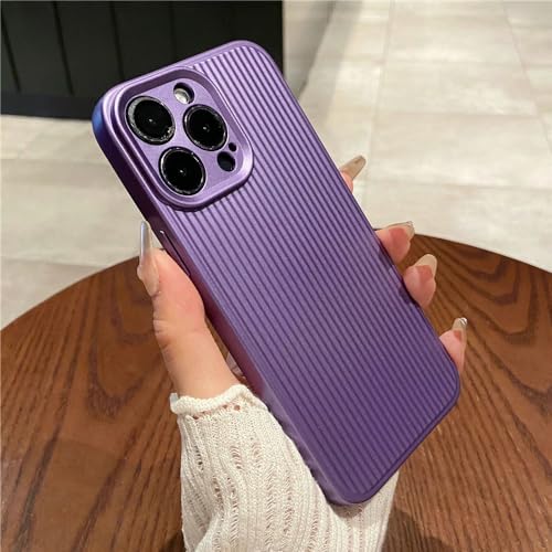 BanBE Koffermuster-Handyhülle aus flüssigem Silikon für iPhone 11 12 13 14 15 Pro Max, schlicht, matt, einfarbig, stoßfest, weiche Hülle, dunkelviolett, für iPhone 14 BanBE Koffermuster-Handyhülle aus flüssigem Silikon für iPhone 11 12 13 14 15 Pro Max, schlicht, matt, einfarbig, stoßfest, weiche Hülle, dunkelviolett, für iPhone 14 von BanBE