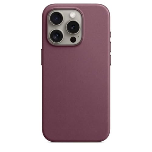 BanBE Magnetische Hülle für iPhone 15 Pro Max 15 Plus Hüllen Wireless Charging Protect Cover, Mulberry, für iPhone 15Pro Max von BanBE