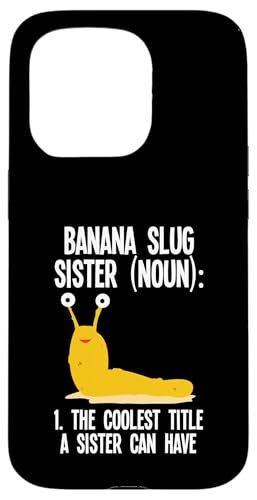 Banana Slug Sister Definition Malacology Hülle für iPhone 15 Pro Banana Slug Sister Definition Malacology Hülle für iPhone 15 Pro von Bananenschnecke Designs Ideen Malakologie