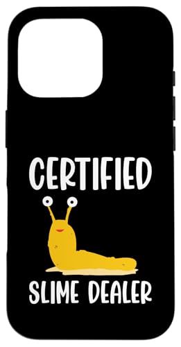 Certified Slime Dealer Banana Slug Malacology Hülle für iPhone 16 Pro Certified Slime Dealer Banana Slug Malacology Hülle für iPhone 16 Pro von Bananenschnecke Designs Ideen Malakologie