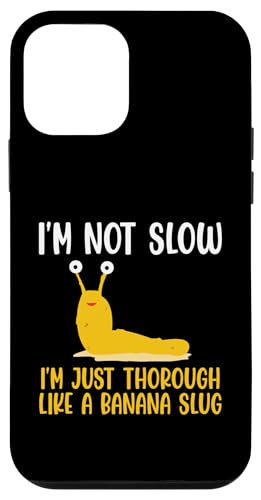 Im Not Slow Banana Slug Malacology Hülle für iPhone 12 mini Im Not Slow Banana Slug Malacology Hülle für iPhone 12 mini von Bananenschnecke Designs Ideen Malakologie