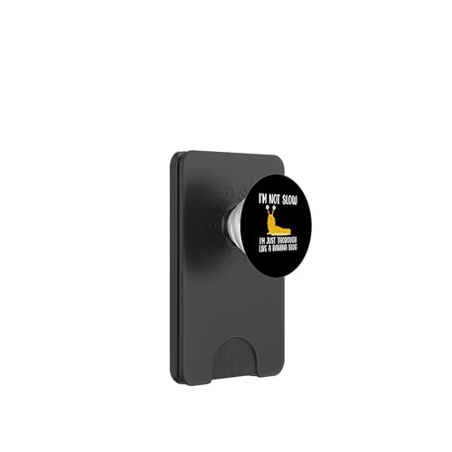 Im Not Slow Banana Slug Malacology PopSockets PopWallet für MagSafe Im Not Slow Banana Slug Malacology PopSockets PopWallet für MagSafe von Bananenschnecke Designs Ideen Malakologie