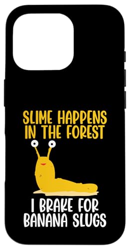 Slime Happens Banana Slug Malacology Hülle für iPhone 16 Pro Slime Happens Banana Slug Malacology Hülle für iPhone 16 Pro von Bananenschnecke Designs Ideen Malakologie