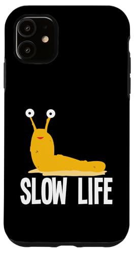 Slow Life Banana Slug Malacology Hülle für iPhone 11 Slow Life Banana Slug Malacology Hülle für iPhone 11 von Bananenschnecke Designs Ideen Malakologie