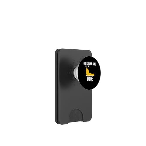 Slug Life No Shells No Stress Banana Slug Malacology PopSockets PopWallet für MagSafe Slug Life No Shells No Stress Banana Slug Malacology PopSockets PopWallet für MagSafe von Bananenschnecke Designs Ideen Malakologie
