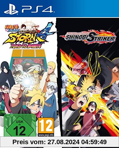 Naruto Shippuden Ultimata Ninja Storm 4, Road to Boruto + Naruto to Boruto Shinobi Striker - [PlayStation 4] von Bandai Namco Entertainment Germany