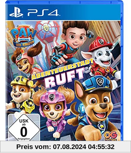 PAW Patrol - Der Kinofilm Abenteuerstadt ruft [PlayStation 4] von Bandai Namco Entertainment Germany