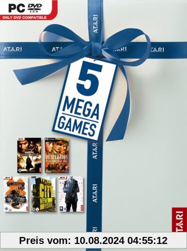 5 Mega Games (Getting Up / Fahrenheit / Desperados / Tycoon City New York / Demon Stone) von Bandai Namco Entertainment