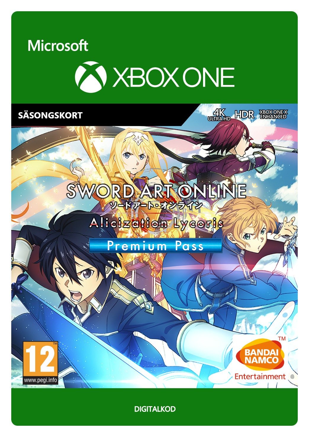 SWORD ART ONLINE Alicization Lycoris Premium Pass SWORD ART ONLINE Alicization Lycoris Premium Pass von Bandai Namco