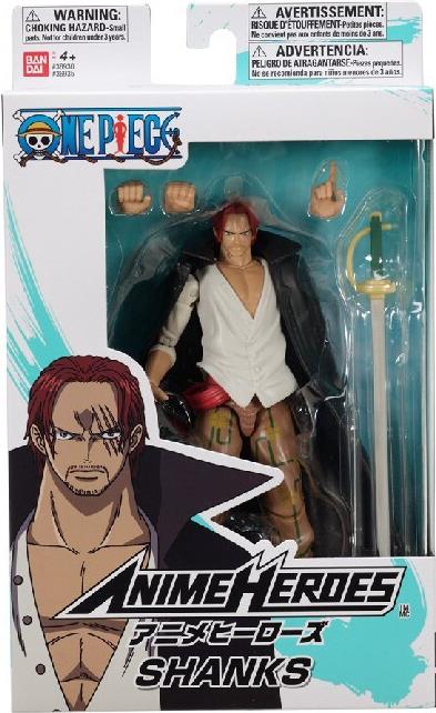 Bandai Anime Heroes Shanks - Actionfigur zum Sammeln - Anime & Manga (AH36935) von Bandai