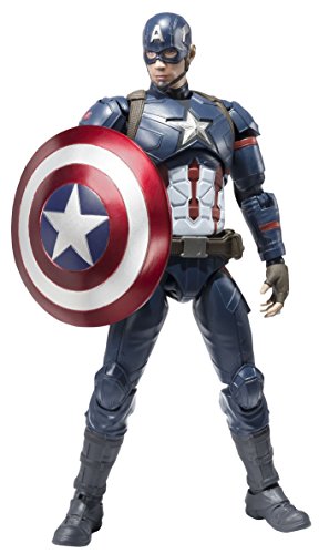 Civil War - Captain America [SH Figuarts][Japanische Importspiele] von TAMASHII NATIONS