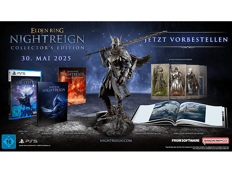 Elden Ring Nightreign - Collector's Edition [PlayStation 5] von Bandai