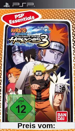 Naruto Shippuden - Ultimate Ninja Heroes 3  [Essentials] von Bandai