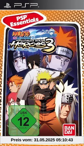 Naruto Shippuden - Ultimate Ninja Heroes 3  [Essentials] von Bandai