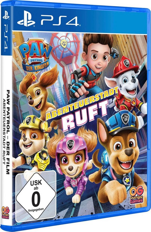 PAW Patrol - Der Kinofilm Abenteuerstadt ruft PlayStation 4 PAW Patrol - Der Kinofilm Abenteuerstadt ruft PlayStation 4 von Bandai