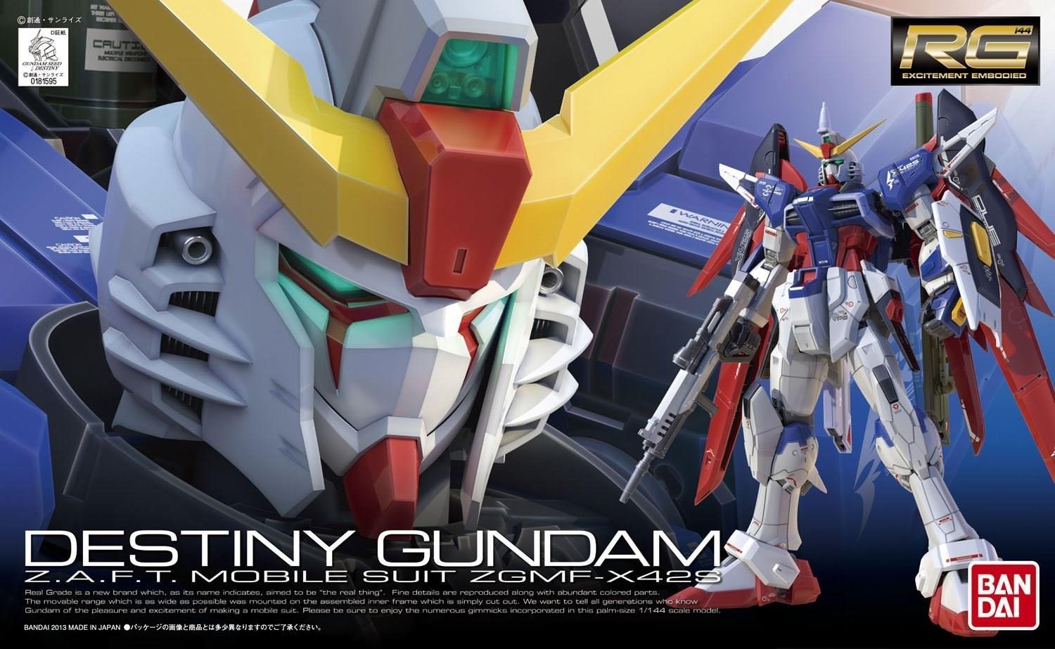 RG 1/144 DESTINY GUNDAM BL RG 1/144 DESTINY GUNDAM BL von Bandai