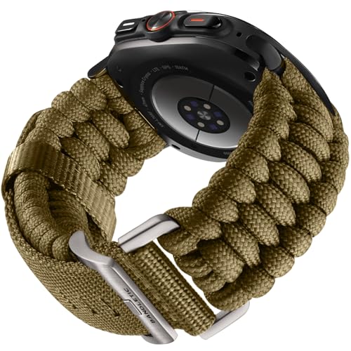 Bandletic Armband Kompatibel mit Samsung Galaxy Watch Ultra Armband 47mm Herren Damen, Nylon Weiches Atmungsaktives Dauerhaft Sportarmband Zubehör für Galaxy Watch Ultra 47mm Bandletic Armband Kompatibel mit Samsung Galaxy Watch Ultra Armband 47mm Herren Damen, Nylon Weiches Atmungsaktives Dauerhaft Sportarmband Zubehör für Galaxy Watch Ultra 47mm von Bandletic