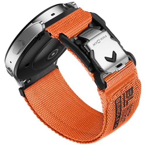 Bandletic Nylon Armband Kompatibel mit Samsung Galaxy Watch 7/6/4/5 40mm 44mm/Galaxy Watch 6 Classic 43mm 47mm/5 Pro/4 Classic 42mm 46mm mit Fidlock Magnetschnalle, Weiches Sport band für Herren Damen Bandletic Nylon Armband Kompatibel mit Samsung Galaxy Watch 7/6/4/5 40mm 44mm/Galaxy Watch 6 Classic 43mm 47mm/5 Pro/4 Classic 42mm 46mm mit Fidlock Magnetschnalle, Weiches Sport band für Herren Damen von Bandletic
