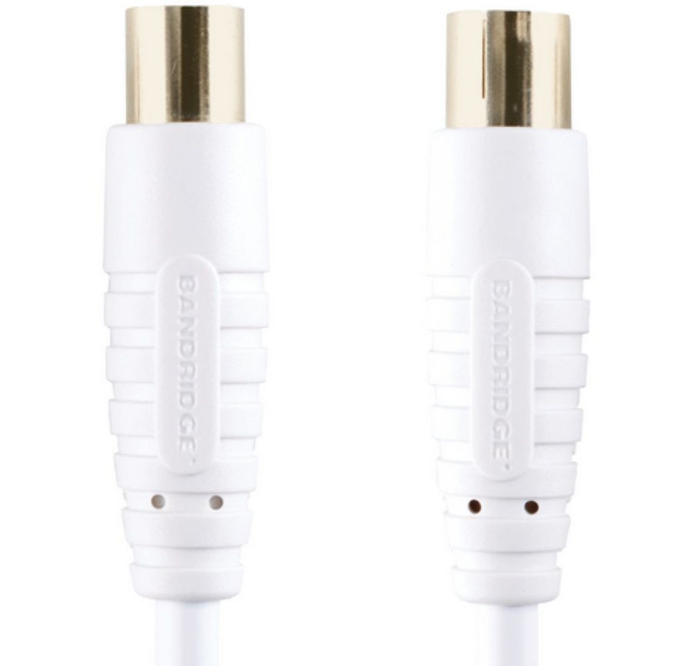 Bandridge BVL8801 Digital Coax Cable 1 m - Antennenkabel - weiß TV-Kabel Bandridge BVL8801 Digital Coax Cable 1 m - Antennenkabel - weiß TV-Kabel von Bandridge