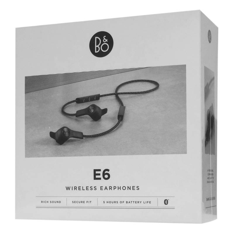 Bang & Olufsen BeoPlay E6 In-Ear Kopfhörer schwarz von Bang & Olufsen
