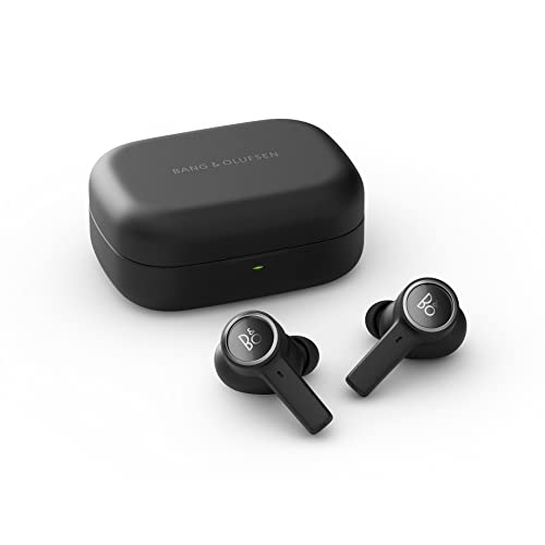 Bang & Olufsen Beocom EX UC - Kabelloser Bluetooth Active Noise Cancelling In-Ear Kopfhörer, 6 Microfone, 28 Stdn Akkulaufzeit, Kopfhörer für Arbeit + USB-C Kabel, Ladebox, Dongle - Schwarz Anthracite von Bang & Olufsen