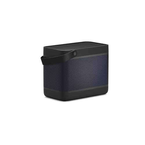 Bang & Olufsen Beolit 20 - Leistungsfähiger lauter kabelloser tragbarer Bluetooth Heimlautsprecher mit 360-Grad-Sound und integrierter Qi Ladestation - Black Anthracite von Bang & Olufsen