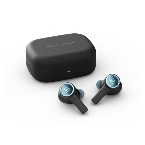 Bang & Olufsen Beoplay EX - Kabelloser Bluetooth Noise Cancelling In-Ear Kopfhörer, 6 Mikrofone, 28 Stdn Akkulaufzeit, Wasserdichte, für Arbeit, Sport, Freizeit + USB-C, Ladebox - Anthra/Oxy von Bang & Olufsen