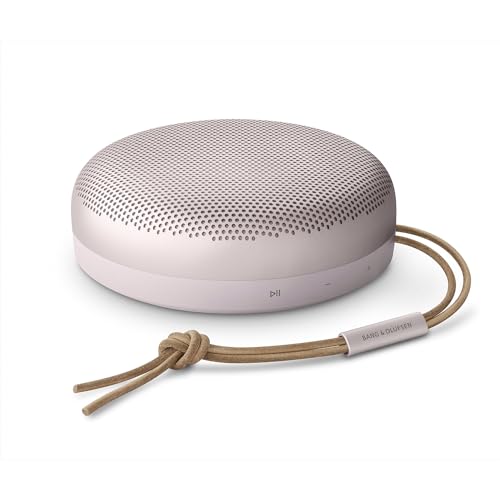 Bang & Olufsen Beosound A1 (2. Gen) – Kabelloser tragbarer IP67 wasserdichter Bluetooth-Lautsprecher mit 360-Grad-Sound, Alexa Voice Assistant & Speakerphone, 18 h Akkulaufzeit - Pink von Bang & Olufsen