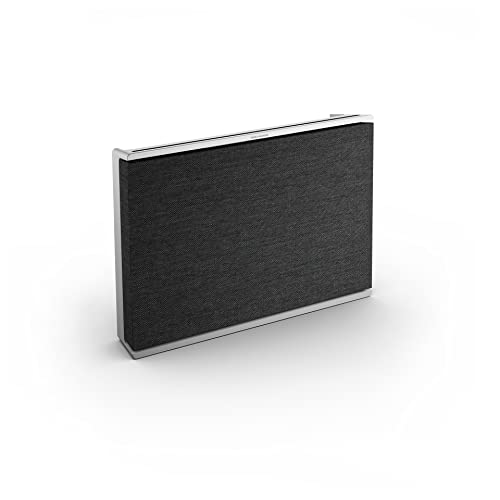 Bang & Olufsen Beosound Level - Kabelloser Tragbarer Wifi und Bluetooth-Lautsprecher (16 Stunden Akkulaufzeit), Cradle to Cradle Zertifizierter Nachhaltiger Lautsprecher - Natural Alu/Dark Grey von Bang & Olufsen