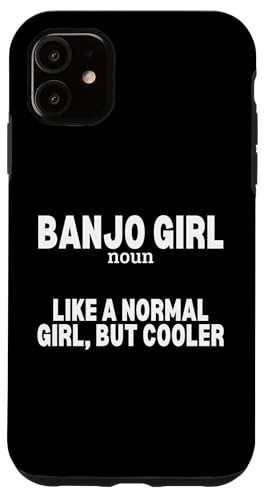 Banjo Girl Definition Lustige Banjospielerin Hülle für iPhone 11 Banjo Girl Definition Lustige Banjospielerin Hülle für iPhone 11 von Banjo Gifts For Men And Women