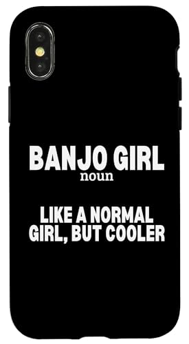 Banjo Girl Definition Lustige Banjospielerin Hülle für iPhone X/XS Banjo Girl Definition Lustige Banjospielerin Hülle für iPhone X/XS von Banjo Gifts For Men And Women