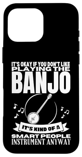Banjo Is For Smart People Lustiger Banjo-Spieler Hülle für iPhone 16 Pro Max Banjo Is For Smart People Lustiger Banjo-Spieler Hülle für iPhone 16 Pro Max von Banjo Gifts For Men And Women