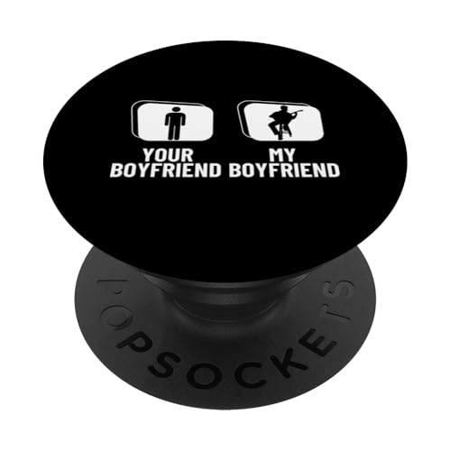 Dein Freund Mein Freund Freundin Lustiger Banjospieler PopSockets Klebender PopGrip von Banjo Gifts For Men And Women