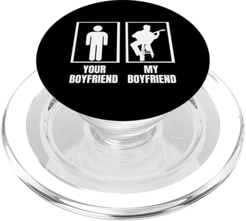 Dein Freund Mein Freund Freundin Lustiger Banjospieler PopSockets PopGrip für MagSafe von Banjo Gifts For Men And Women