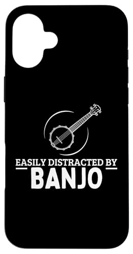 Leicht abgelenkt durch Banjo-Spieler Hülle für iPhone 16 Plus Leicht abgelenkt durch Banjo-Spieler Hülle für iPhone 16 Plus von Banjo Gifts For Men And Women