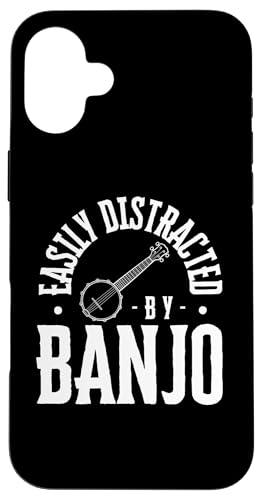 Leicht abgelenkt durch Banjo-Spieler Hülle für iPhone 16 Plus Leicht abgelenkt durch Banjo-Spieler Hülle für iPhone 16 Plus von Banjo Gifts For Men And Women