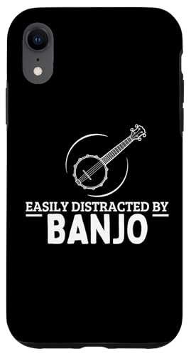 Leicht abgelenkt durch Banjo-Spieler Hülle für iPhone XR Leicht abgelenkt durch Banjo-Spieler Hülle für iPhone XR von Banjo Gifts For Men And Women