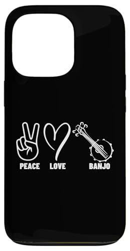 Peace Love Banjo Proud Männer Frauen Banjospieler Hülle für iPhone 13 Pro Peace Love Banjo Proud Männer Frauen Banjospieler Hülle für iPhone 13 Pro von Banjo Gifts For Men And Women