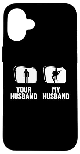 Your Husband My Husband Banjo Wife Lustiger Banjospieler Hülle für iPhone 16 Plus Your Husband My Husband Banjo Wife Lustiger Banjospieler Hülle für iPhone 16 Plus von Banjo Gifts For Men And Women