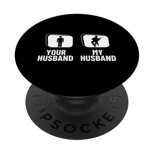 Your Husband My Husband Banjo Wife Lustiger Banjospieler PopSockets Klebender PopGrip Your Husband My Husband Banjo Wife Lustiger Banjospieler PopSockets Klebender PopGrip von Banjo Gifts For Men And Women