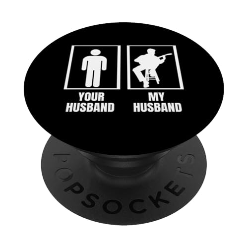 Your Husband My Husband Banjo Wife Lustiger Banjospieler PopSockets Klebender PopGrip Your Husband My Husband Banjo Wife Lustiger Banjospieler PopSockets Klebender PopGrip von Banjo Gifts For Men And Women
