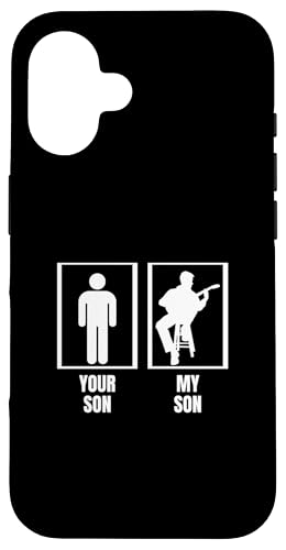 Your Son My Son Banjo Dad Mama Lustiger Banjospieler Hülle für iPhone 16 Your Son My Son Banjo Dad Mama Lustiger Banjospieler Hülle für iPhone 16 von Banjo Gifts For Men And Women