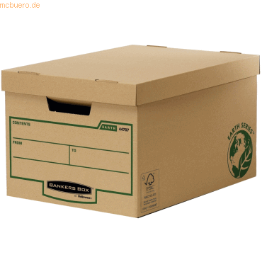Bankers Box Archivbox Earth groß BxHxT 33,5x27,1x47cm braun Bankers Box Archivbox Earth groß BxHxT 33,5x27,1x47cm braun von Bankers Box