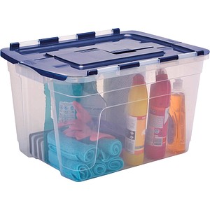 3 Bankers Box Aufbewahrungsboxen 55,0 l transparent, blau 43,0 x 59,0 x 35,0 cm 3 Bankers Box Aufbewahrungsboxen 55,0 l transparent, blau 43,0 x 59,0 x 35,0 cm von Bankers Box