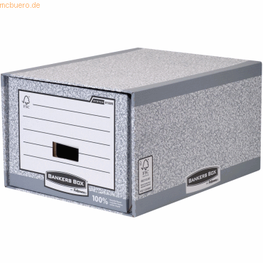 Bankers Box Schubladen Archiv System BxHxT 39x31x56,8cm grau von Bankers Box